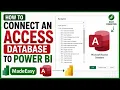 How to Connect an Access Database to Power BI