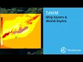 Windplanner tutorial Map layers Wold layers