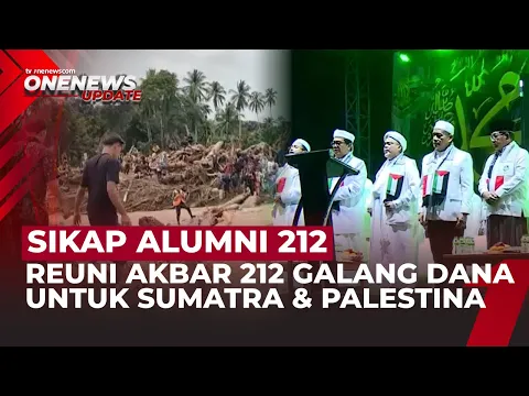 Alumni Reuni 212 Desak Pemerintah Tetapkan Status Bencana Nasional di Sumatra