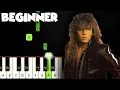 Download Lagu The Final Countdown - Europe | BEGINNER PIANO TUTORIAL + SHEET MUSIC by Betacustic