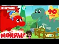 Lagu Dinosaurier Erlebnispark | Cartoon für Kinder | Mila und Morphle auf Deutsch