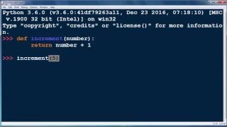 Challenge Python - Write Increment and Decrement Functions