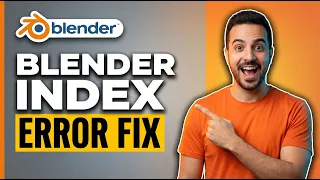 Blender Index Error Fix Quick Python Solution