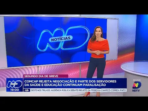 Parte dos servidores da saúde e educação mantêm paralisação após rejeição da Comcap