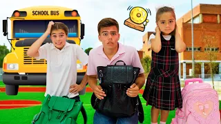 Nastya Helps Mia Get Ready for School – Funny Learning Story