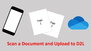 Scan a Document and Upload to D2L