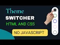 HTML CSS Project Create a Multi-Theme Color Switcher Source Code Included