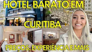 COMO SE HOSPEDAR BARATO EM CURITIBA I Hotel Rede Andrade Braz I Experiência, preço, tour e muito +
