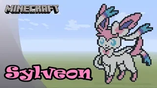 Minecraft Pixel Art Tutorial Sylveon Pokemon