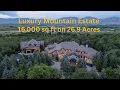 A One-of-a-Kind 16 000 Sq Ft Estate on 26 Private Acres in Northern Utah