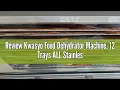 Review Kwasyo Food Dehydrator Machine 12 Trays ALL Stainless Steel Dual fan 360 Efficient Drying