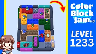 Color Block Jam Level 1233 Solution Walkthrough