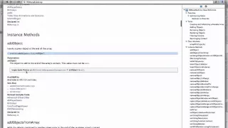 Build In Method s Documentation in Objective C - Tutorial 34