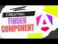 Angular PrimeNg - Finder Component Part 1