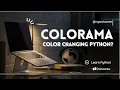 Colorama Color changing python s library