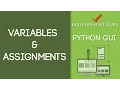 Variables Assignments PythonGUI Course Free Easylearning guru