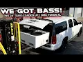 We got BASS Two 24 Subwoofers loaded in powered up RIDICULOUS Excursion 7500 Watts 13hz