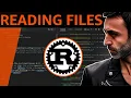 Reading Files in Rust - Full Crash Rust Tutorial for Beginners