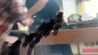 شاهد فضيحه نزار عبشي عميد كلية الاداب جامعة البعث في حمص بسوريا مع طالبة 