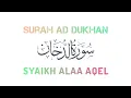 Lagu 044 Surah Ad Dukhan | Syaikh Alaa Aqel