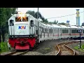 Download Lagu LOKO CC 201 TENAGA SUPER!! || NONTON KERETA API SORE DI BARAT STASIUN LAMONGAN