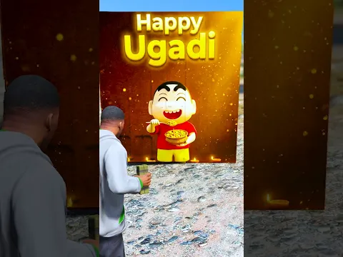 Shinchan Saw Ugadi Container in GTA 5 #Shorts #Gta5shorts #Shinchan