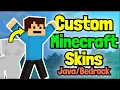 How To Make Your Own Custom Skins In Minecraft Java Bedrock