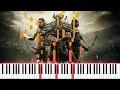 The Elder Scrolls Online - Main Theme / For Blood, for Glory, for Honor Piano