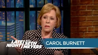 Carol Burnett s Annie On-Set Mishap - Late Night with Seth Meyers