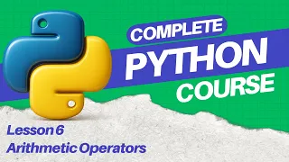 Python Arithmetic Operators Python Tutorial for Beginners Python Complete Course