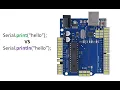 Arduino UNO difference between print vs println statement With coding example