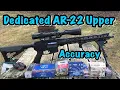 Dedicated AR-22 1 16 Upper Vs CMMG Conversion Kit-Is It Really That Much More Accurate