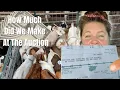 How Much Do You Make At A Goat Auction START to FINISH Auction With Bidding And Price Discussion