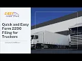 Quick Easy Form 2290 Filing for Truckers Easy form 2290 E-file Form 2290