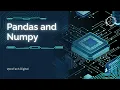 Pandas and Numpy Python with AI ML - Episode 12 VproTech Digital