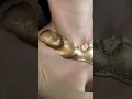 Satisfying Gold Makeup for Creative Photoshoot by Lana Chromium