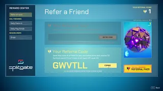 Use my SPLITGATE REFERRAL CODE FOR REWARDS