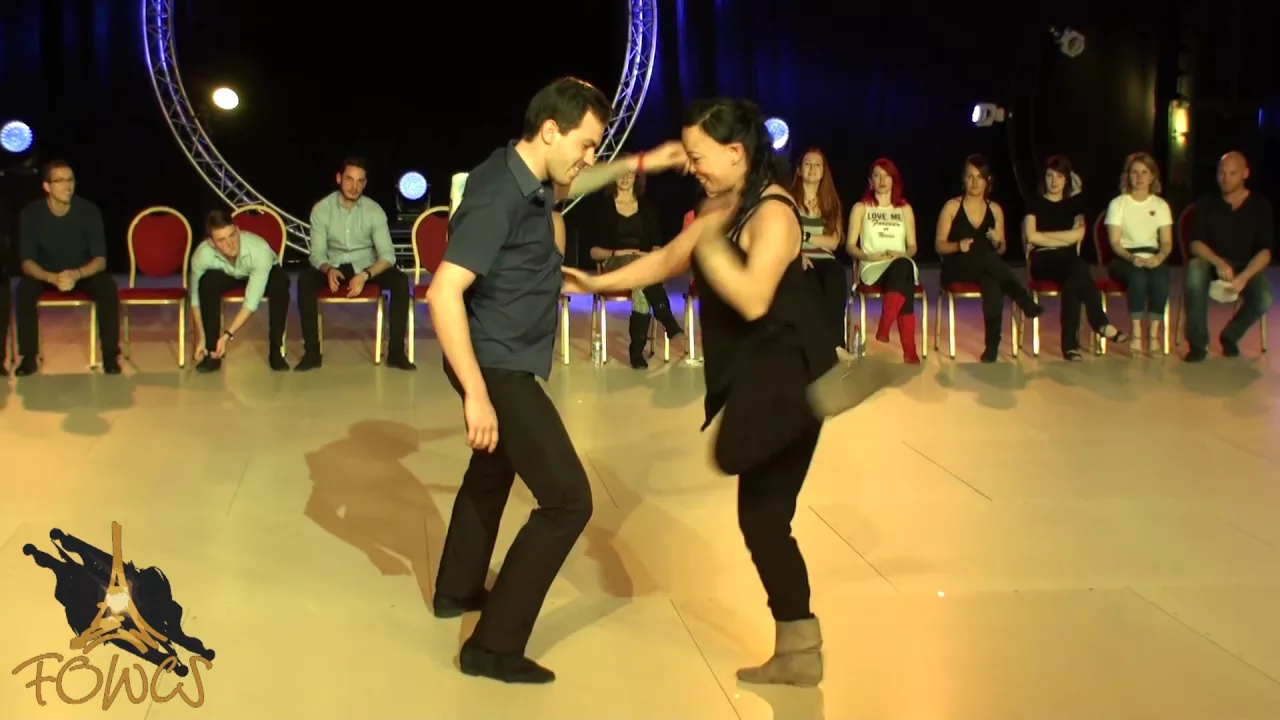 FOWCS 2016   All Star Jack and Jill   Finals   Colleen Man & Damien Favier