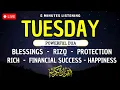 TUESDAY DUA - TO OPEN 99 DOORS OF RIZQ - DUA FOR RIZQ, SUCCESS, BLESSING, PROTECTION \u0026 HAPPINESS