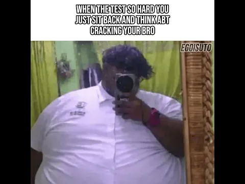 That test was personal π #meme #shorts #funny