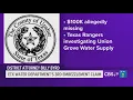 Texas Rangers to investigate after third embezzlement claim against East Texas water department