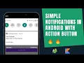 Simple notification in android studio How to create notifications in android studio