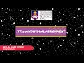 ITT440 INDIVIDUAL ASSIGNMENT