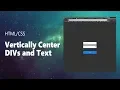 How to vertically center a DIV using Flexbox