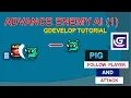 5 HOW TO CREATE ADVANCE ENEMY AI GDEVELOP TUTORIAL 1