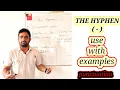 Hyphen Use of Hyphen How to use Hyphens Hyphen rules Use of Hyphens in English Hyphen use