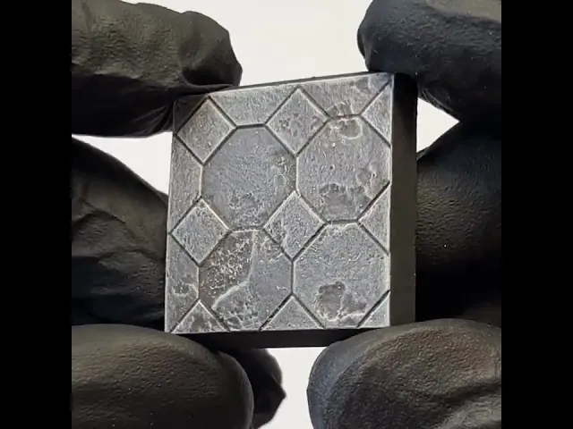 Paving Stones 79 - Textured Square and rectangle bases set (12 pcs. 25–150mm) video thumbnail