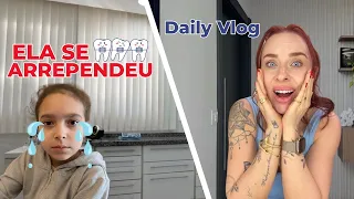 LARI VAI COLOCAR APARELHO | Família Simões