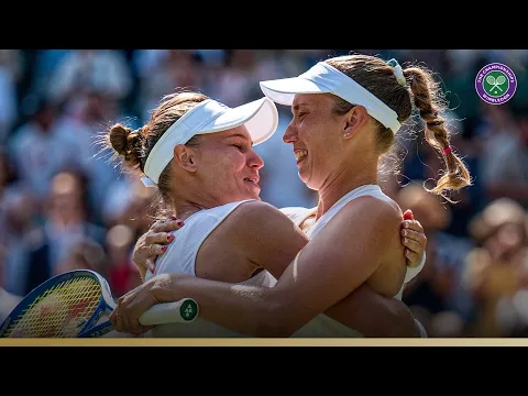 Look what it means! | Kudermetova/Mertens | Winning Moment | Wimbledon 2025. - YouTube thumbnail