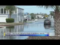 Cherry Grove residents deal with king tide flooding